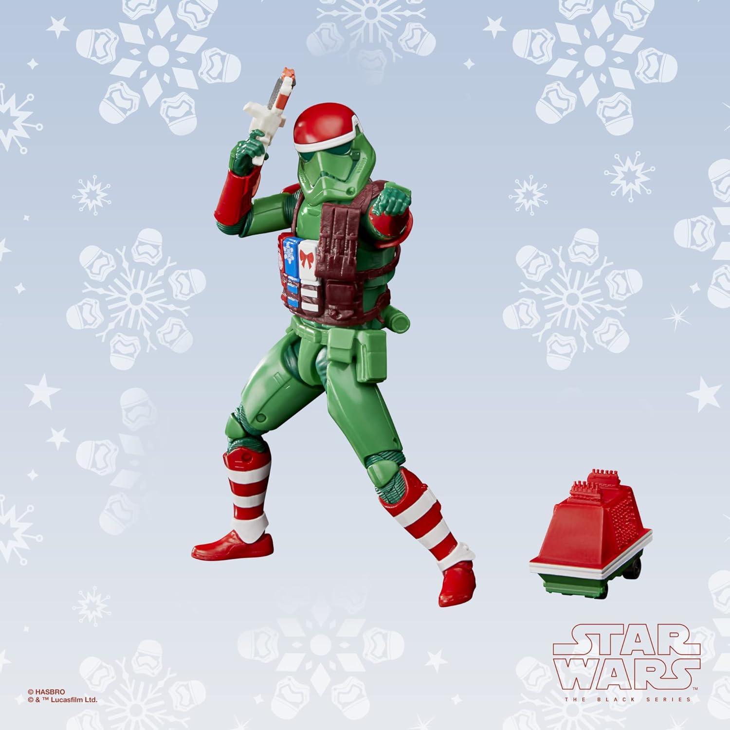 Star Wars the Black Series: Stormtrooper - Holiday Edition Toys & Games Hasbro