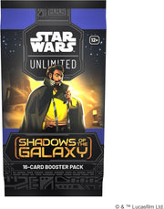 Star Wars: Unlimited - Shadows of the Galaxy Booster Pack Card Game Disney