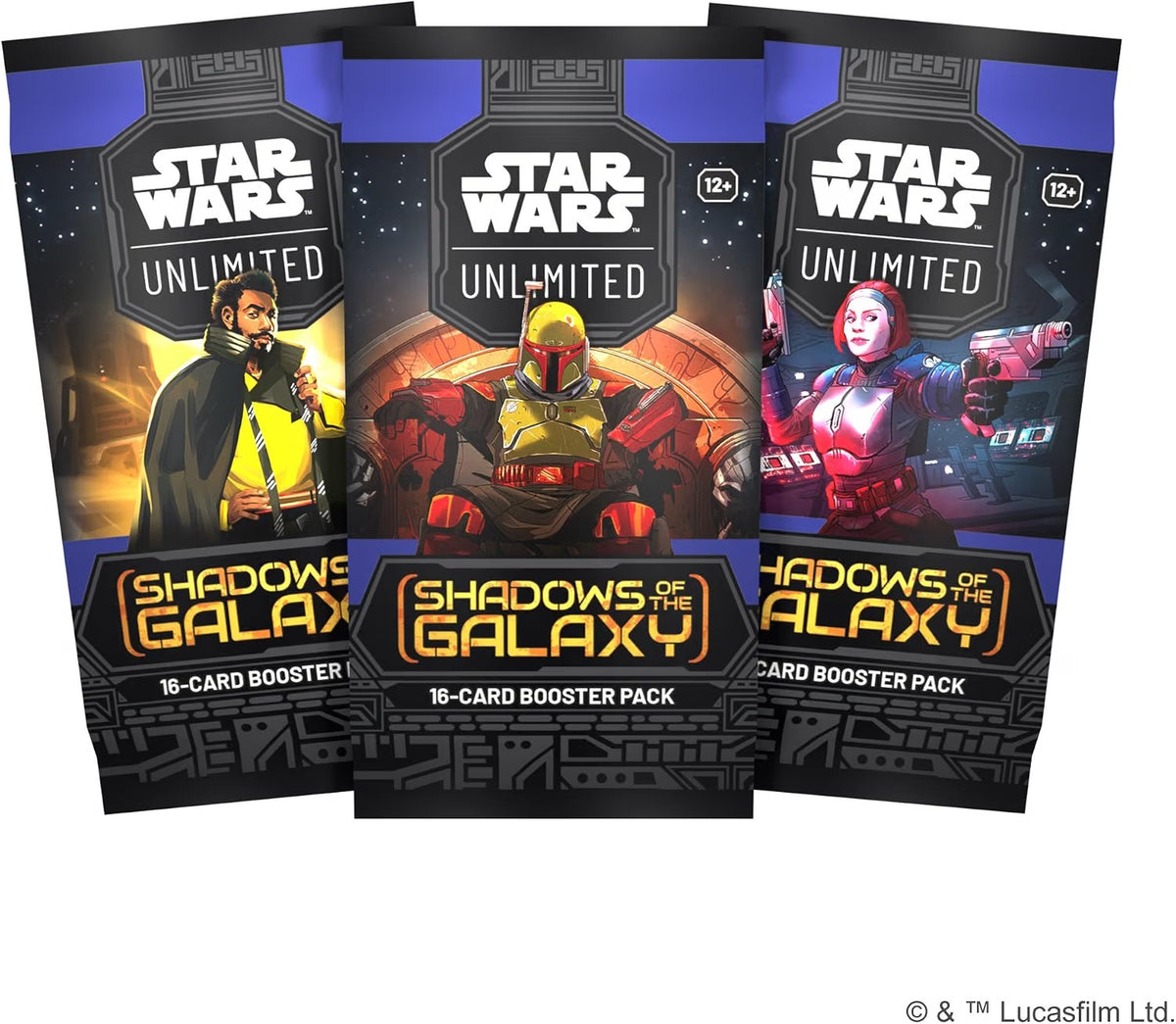 Star Wars: Unlimited - Shadows of the Galaxy Booster Pack Card Game Disney