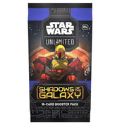 Star Wars: Unlimited - Shadows of the Galaxy Booster Pack Card Game Disney