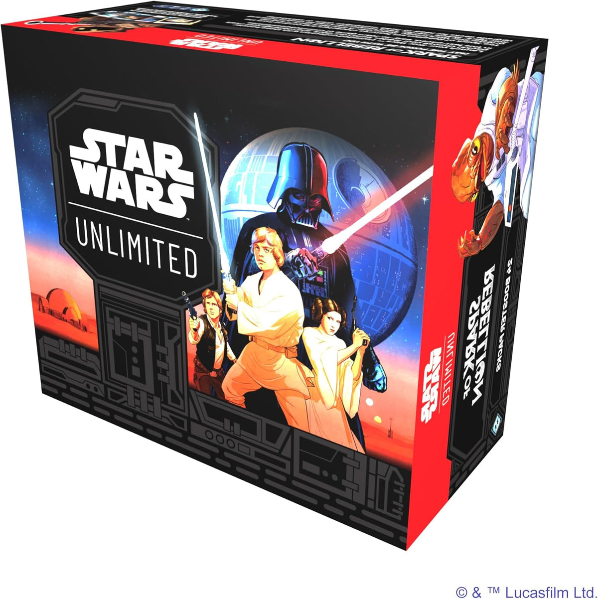 Star Wars: Unlimited TCG: Spark of Rebellion Booster Box - 24 Packs Card Game Fantasy Flight Games