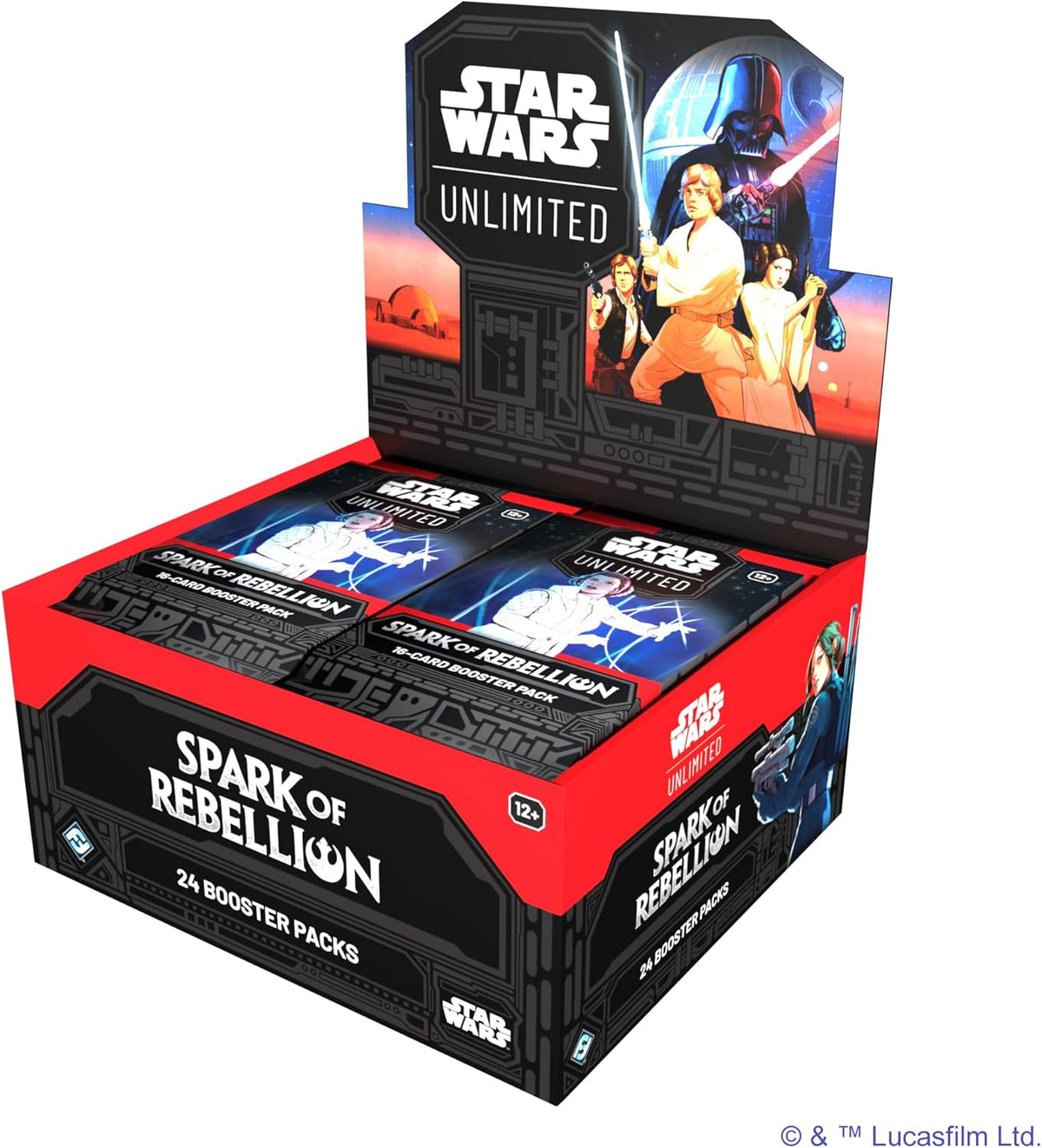 Star Wars: Unlimited TCG: Spark of Rebellion Booster Box - 24 Packs Card Game Fantasy Flight Games