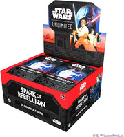 Star Wars: Unlimited TCG: Spark of Rebellion Booster Box - 24 Packs Card Game Fantasy Flight Games
