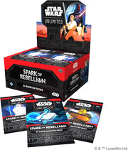 Star Wars: Unlimited TCG: Spark of Rebellion Booster Box - 24 Packs Card Game Fantasy Flight Games
