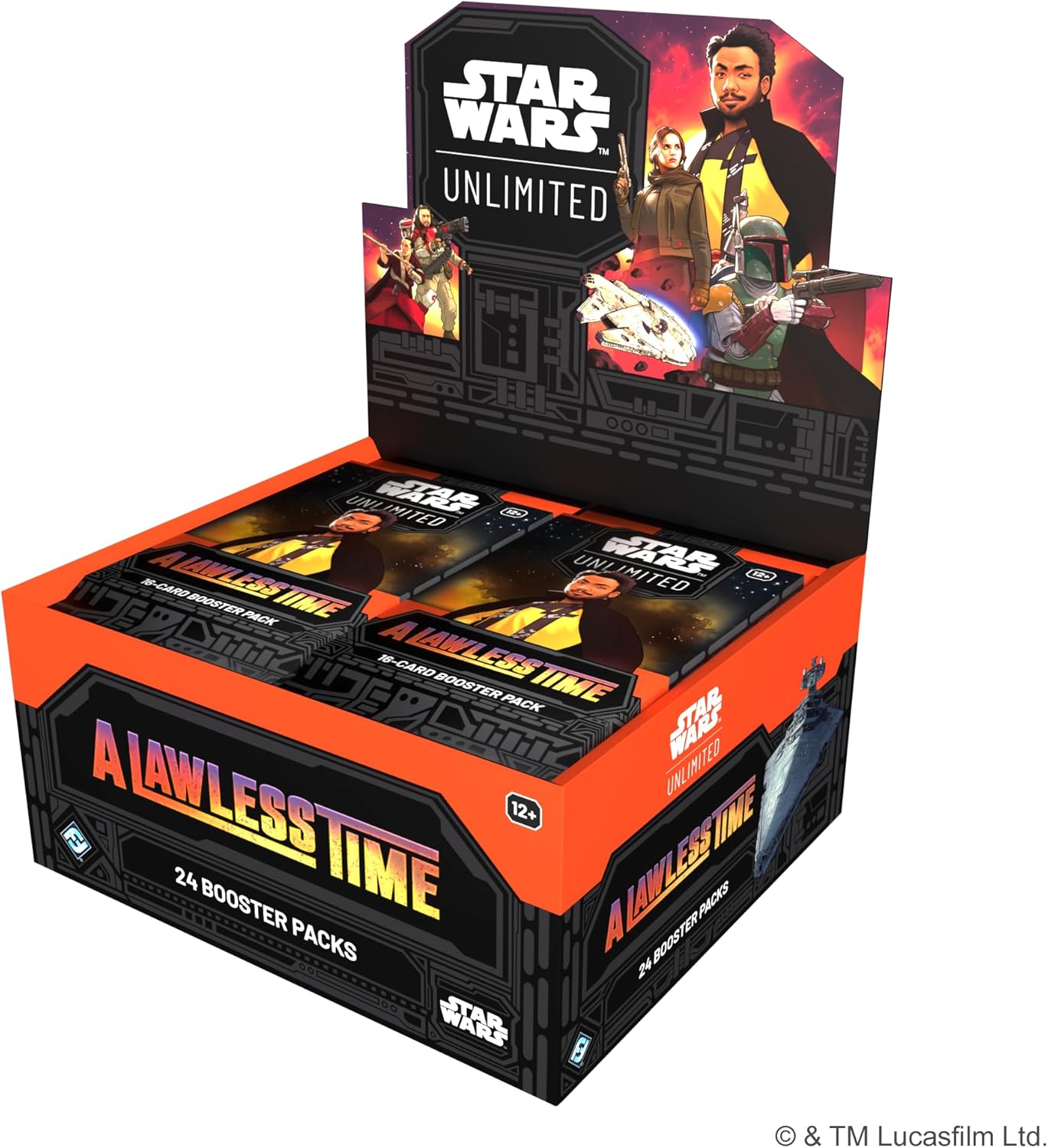 Star Wars Unlimited TCG: A Lawless Time Booster Box (24 Packs) Card Game Fantasy Flight Games