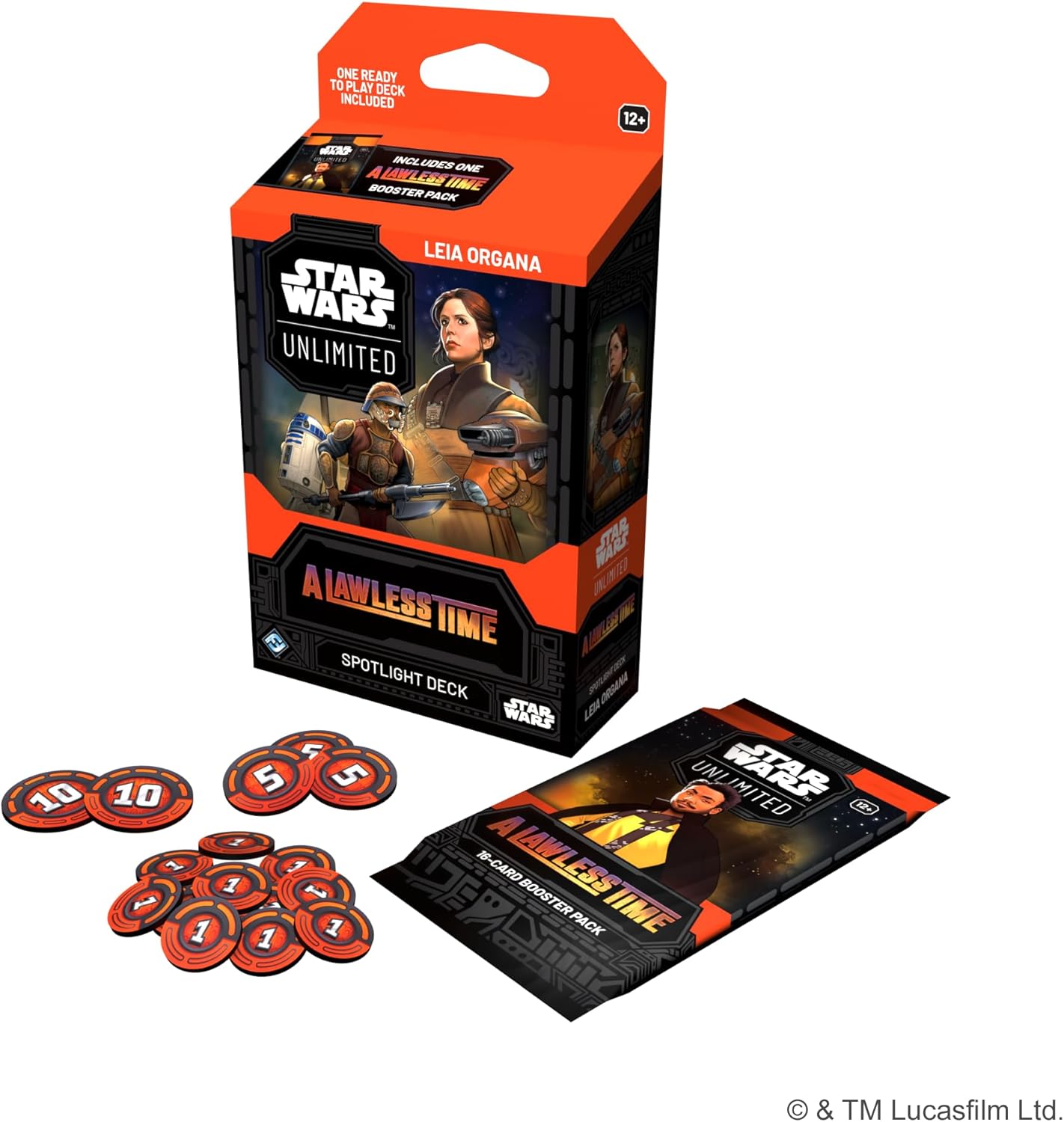 Star Wars Unlimited TCG: A Lawless Time Spotlight Deck - Leia Organa Card Game Fantasy Flight Games