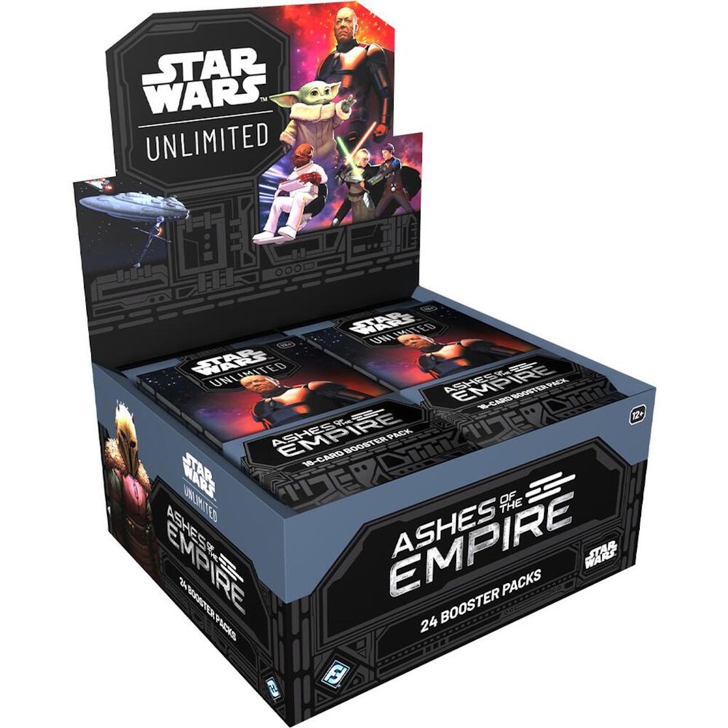 Star Wars Unlimited TCG: Ashes of the Empire Booster Box Card Game Fantasy Flight Games