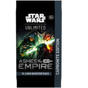 Star Wars Unlimited TCG: Ashes of the Empire Carbonite Booster Box Card Game Fantasy Flight Games
