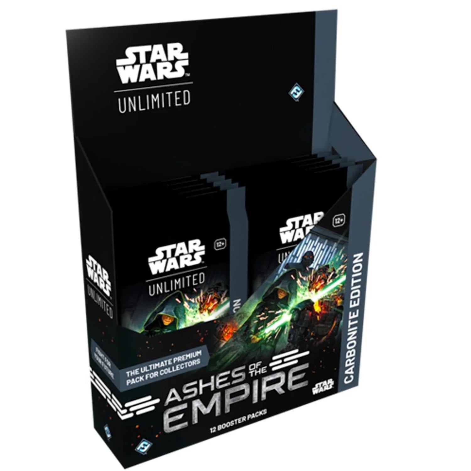 Star Wars Unlimited TCG: Ashes of the Empire Carbonite Booster Box Card Game Fantasy Flight Games