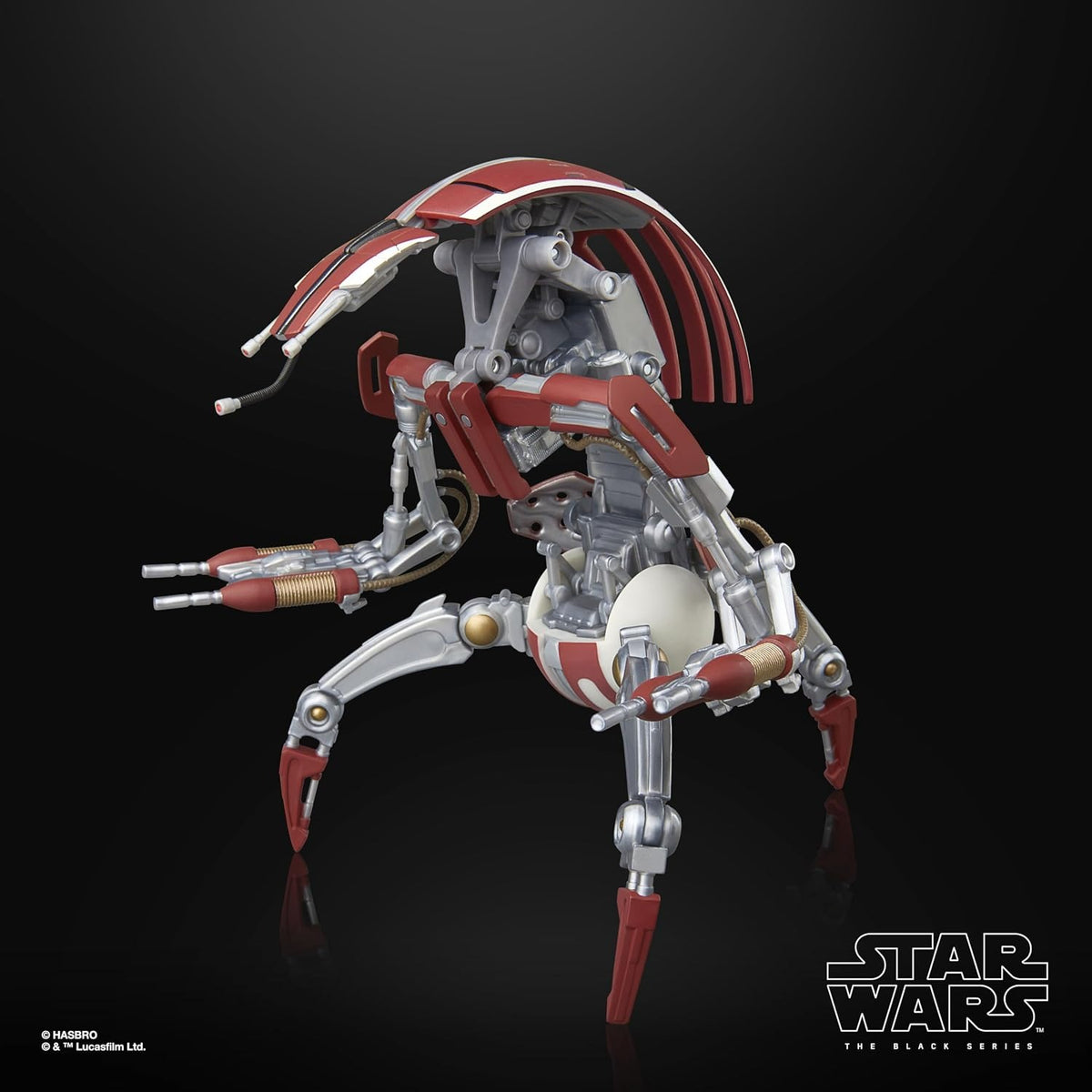 Star Wars the Black Series: Jedi Survivor KX Security Droid Enforcer and Droideka Toys & Games Hasbro