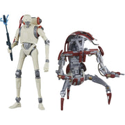 Star Wars the Black Series: Jedi Survivor KX Security Droid Enforcer and Droideka Toys & Games Hasbro