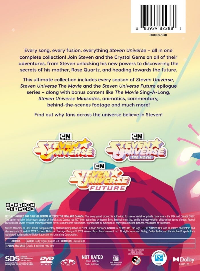 Steven Universe: The Complete Series - New Packaging - Boxset [DVD] DVD Box Set / Series SAS Creative