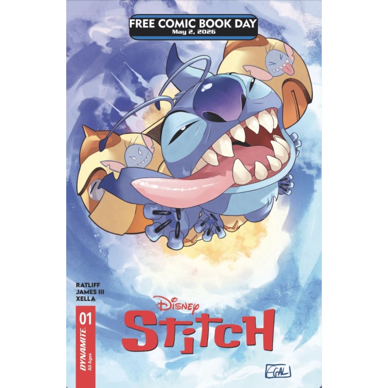 Stitch: #1 [Edwin Galmon FCBD] 2026 Comics Dynamite Entertainment