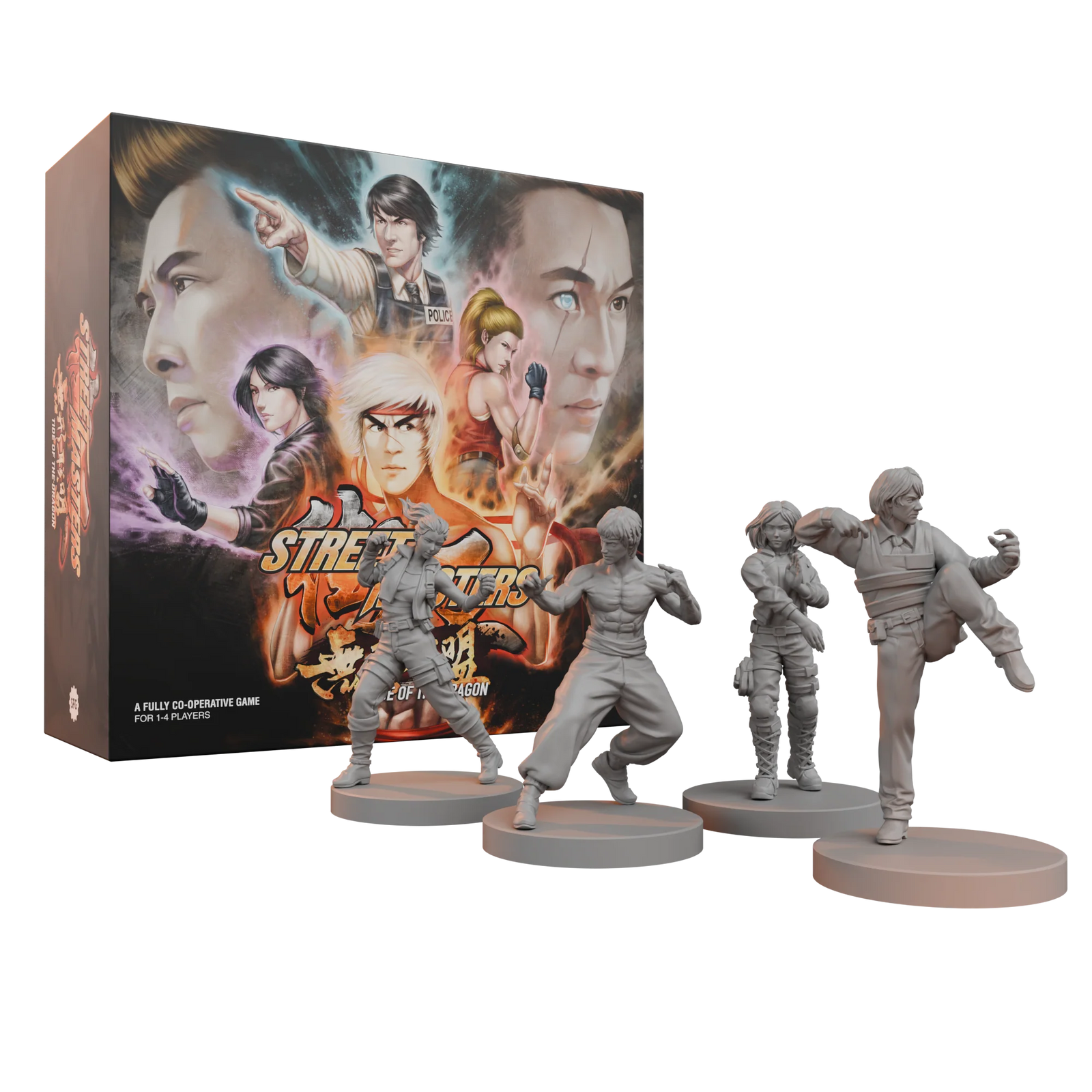 Street Masters II: Tide of the Dragon [Board Game, 1 - 4 Players] Board Game Steamforged Games