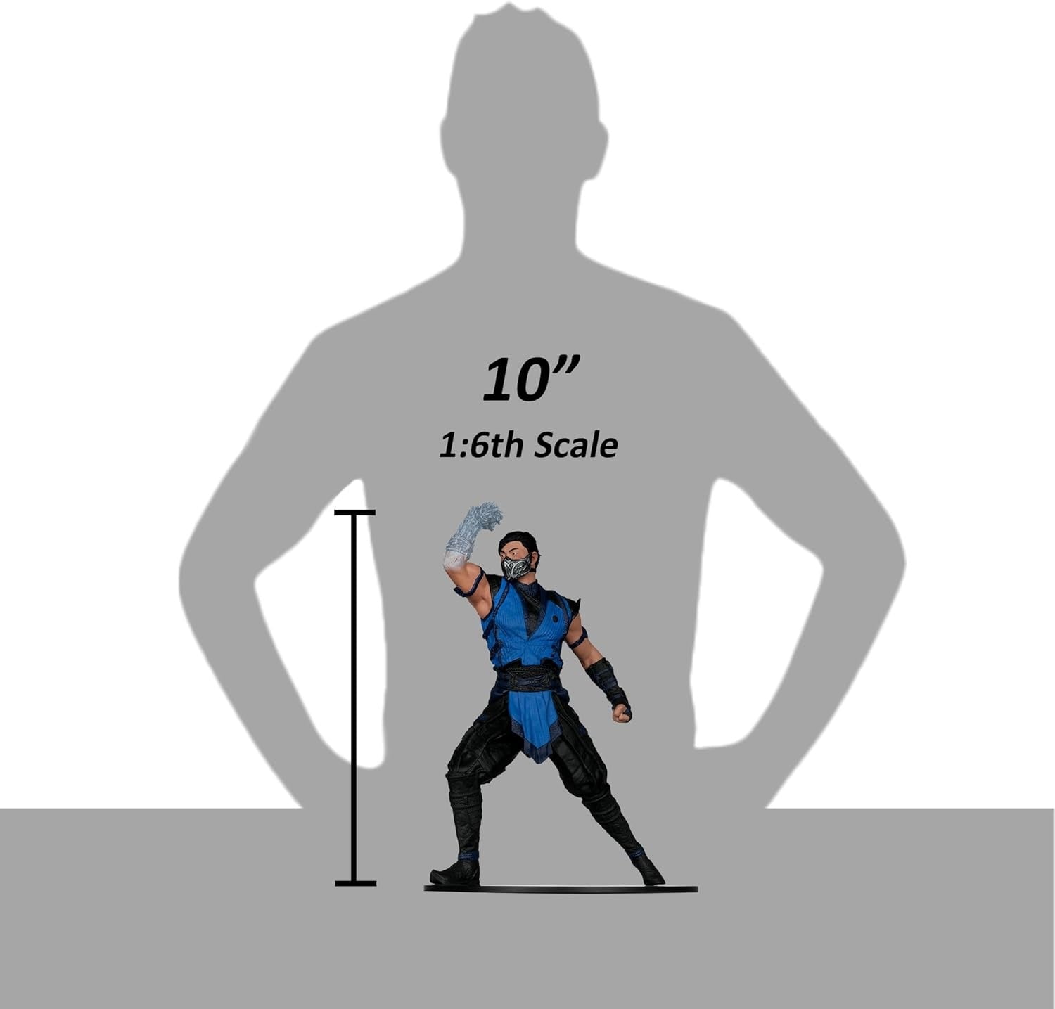 Sub Zero: Mortal Kombat 1 Posed Figure - 1:6 Scale Toys & Games McFarlane Toys