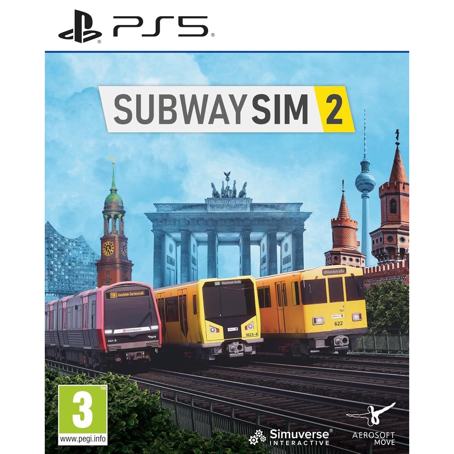 Subway Sim 2 [PlayStation 5] PlayStation 5 Video Game Aerosoft