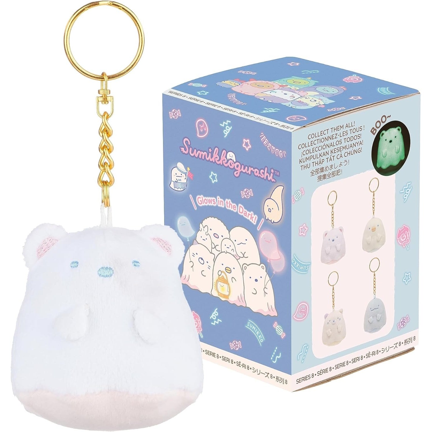Sumikkogurashi San-X Original: Ghost Series Keychain Plush Blind Box Plushies Sumikko Gurashi