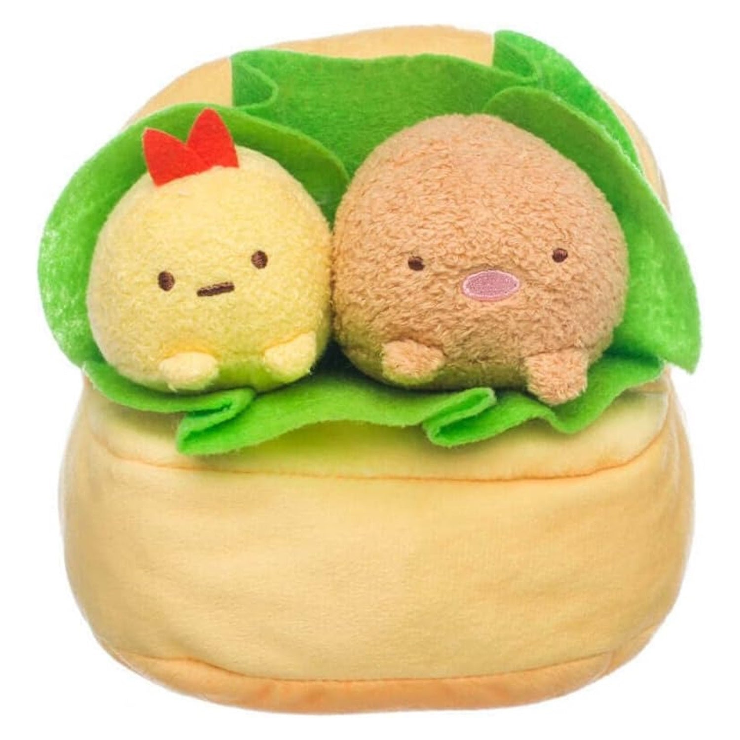 Sumikkogurashi San-X Original: Tonkatsu and Ebi Sandwich Plush Plushies Sumikko Gurashi