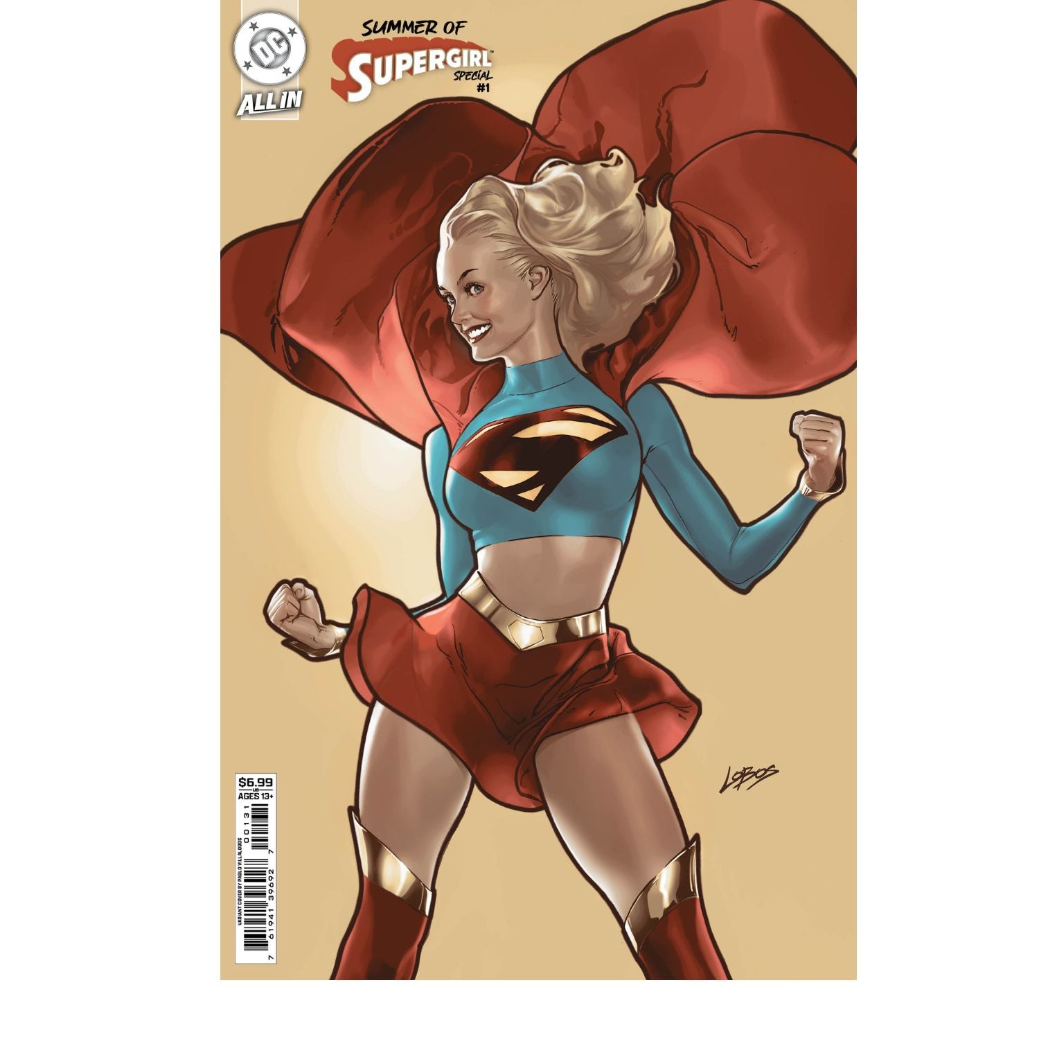 Summer of Supergirl Special: #1 [Pablo Villalobos CVR B] 2026 Comics DC Comics