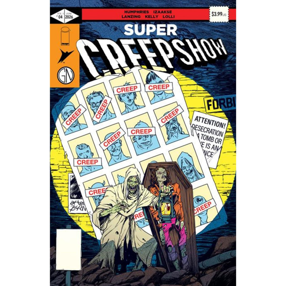 Super Creepshow: #4 [Pye Parr CVR A] 2026 Comics Image Comics