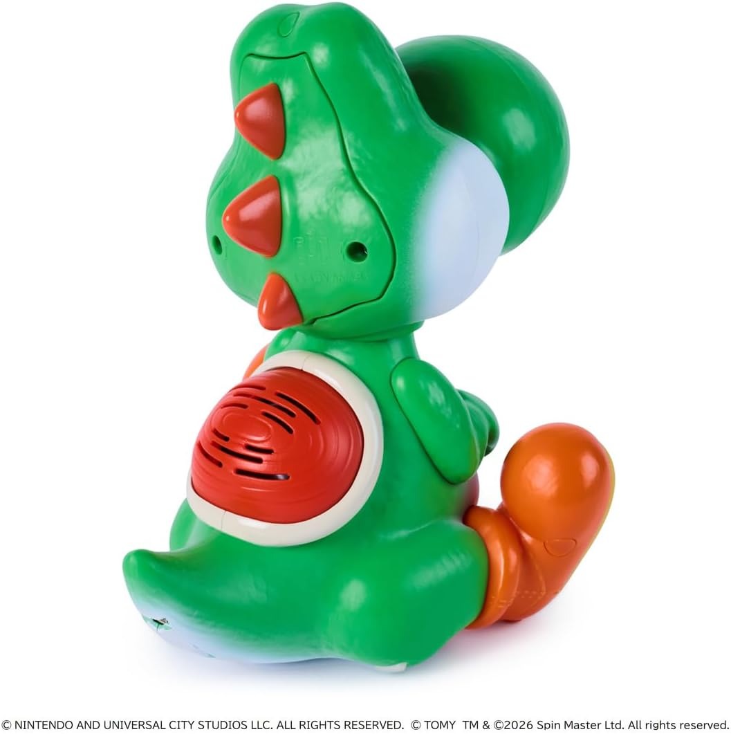 Super Mario Galaxy Movie: Interactive Hatchin Yoshi Figure Electronics Spin Master