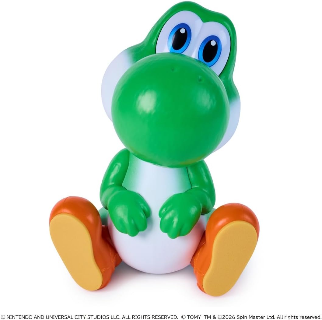 Super Mario Galaxy Movie: Interactive Hatchin Yoshi Figure Electronics Spin Master