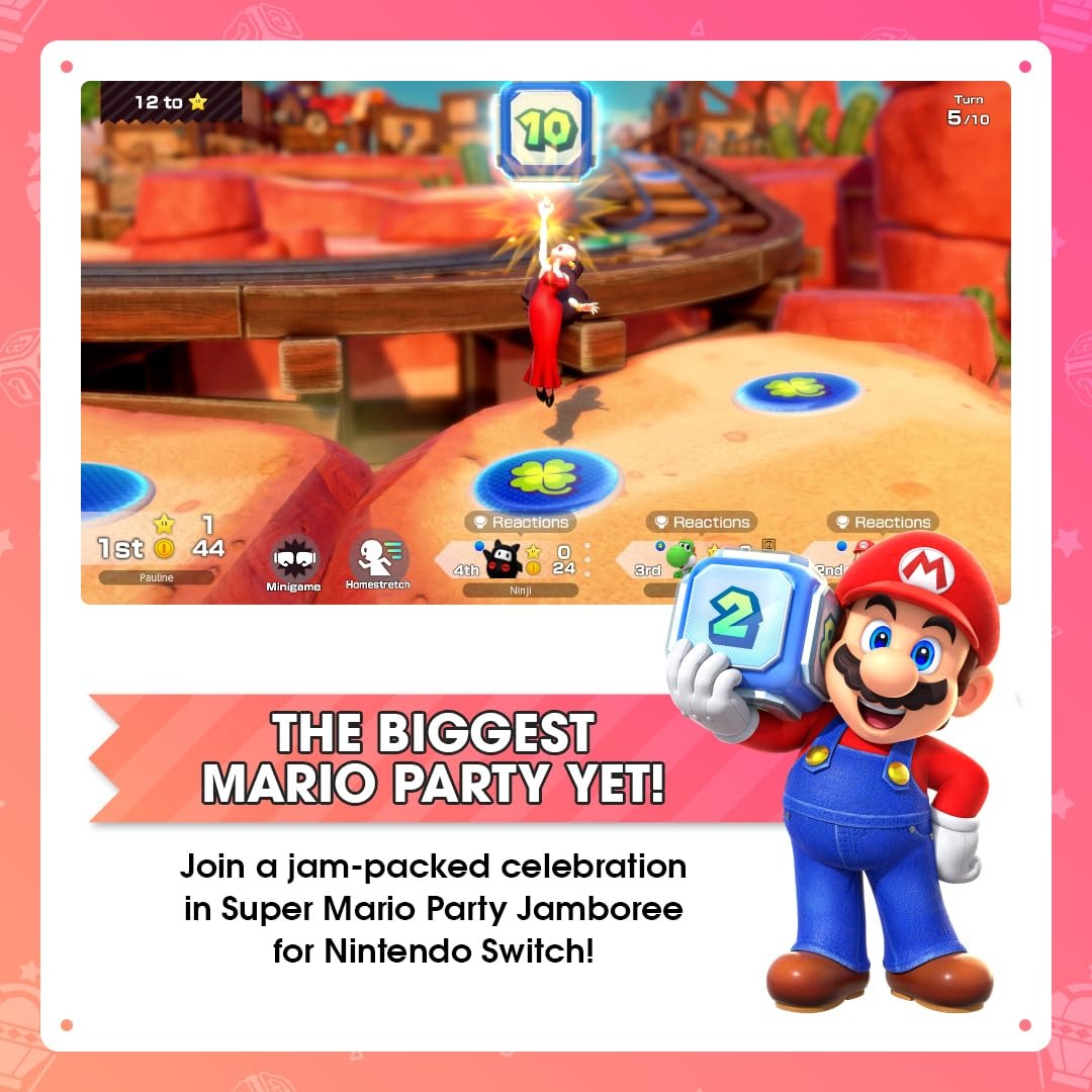Super Mario Party: Jamboree [Nintendo Switch] Nintendo Switch Video Game Nintendo