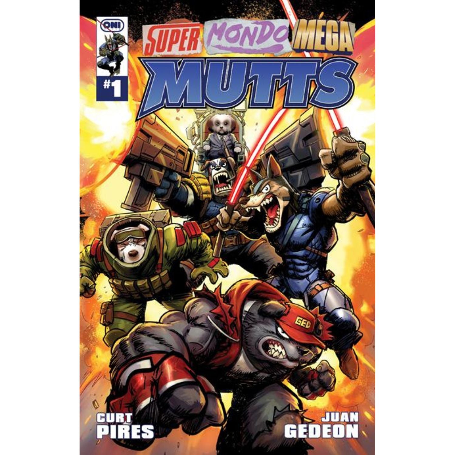 Super Mondo Mega Mutts: #1 [Juan Gedeon CVR A] 2026 Comics Oni Press