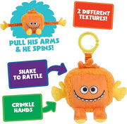 Super Simple: Sensory Plush Monster - Dewey (Orange) Plushies WowWee