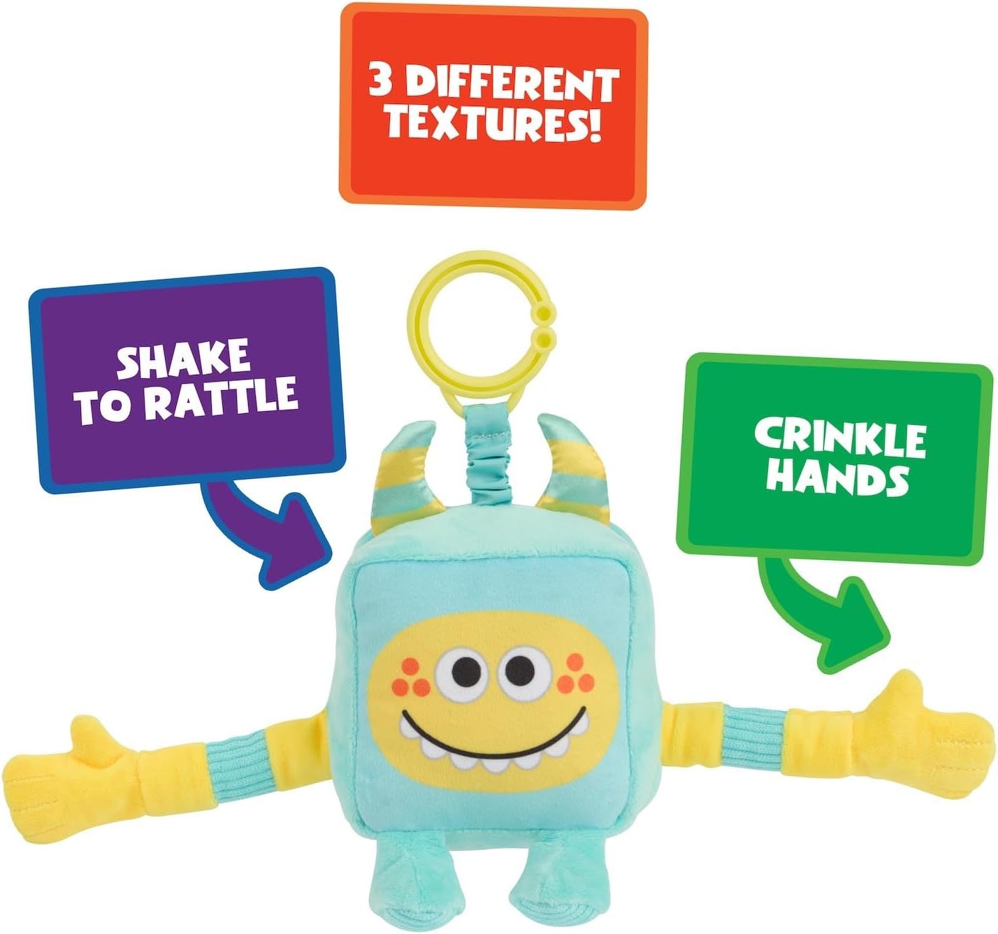 Super Simple: Sensory Plush Monster - Rizzo (Blue) Plushies WowWee