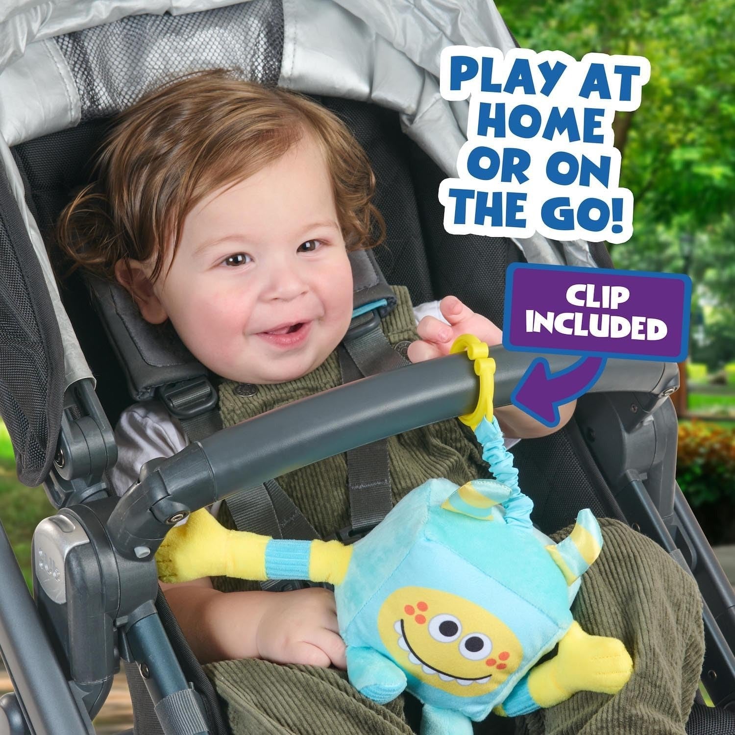 Super Simple: Sensory Plush Monster - Rizzo (Blue) Plushies WowWee