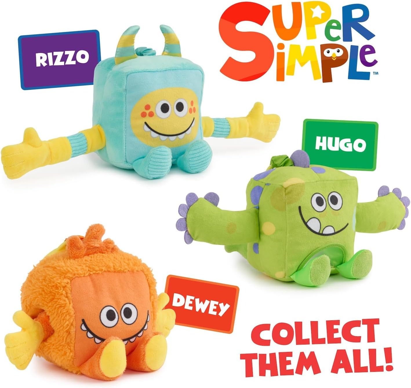 Super Simple: Sensory Plush Monster - Hugo (Green) Plushies WowWee