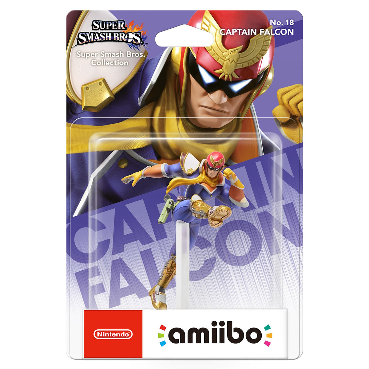 Super Smash Bros: Captain Falcon Amiibo [Nintendo Accessory] Nintendo Amiibo Nintendo
