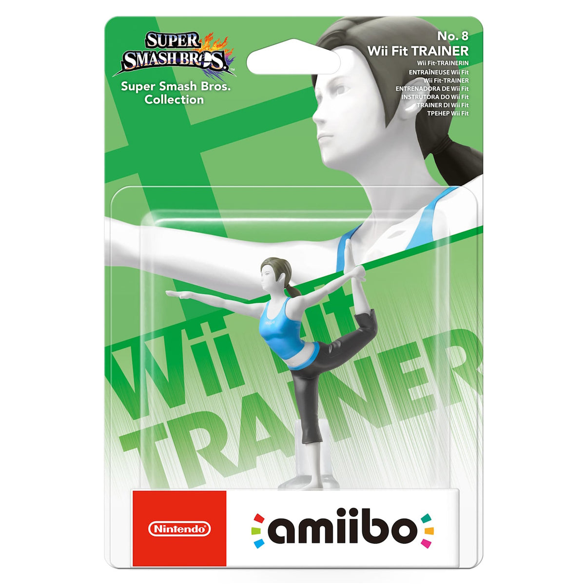 Super Smash Bros: Wii Fit Trainer Amiibo [Nintendo Accessory] Nintendo Amiibo Nintendo