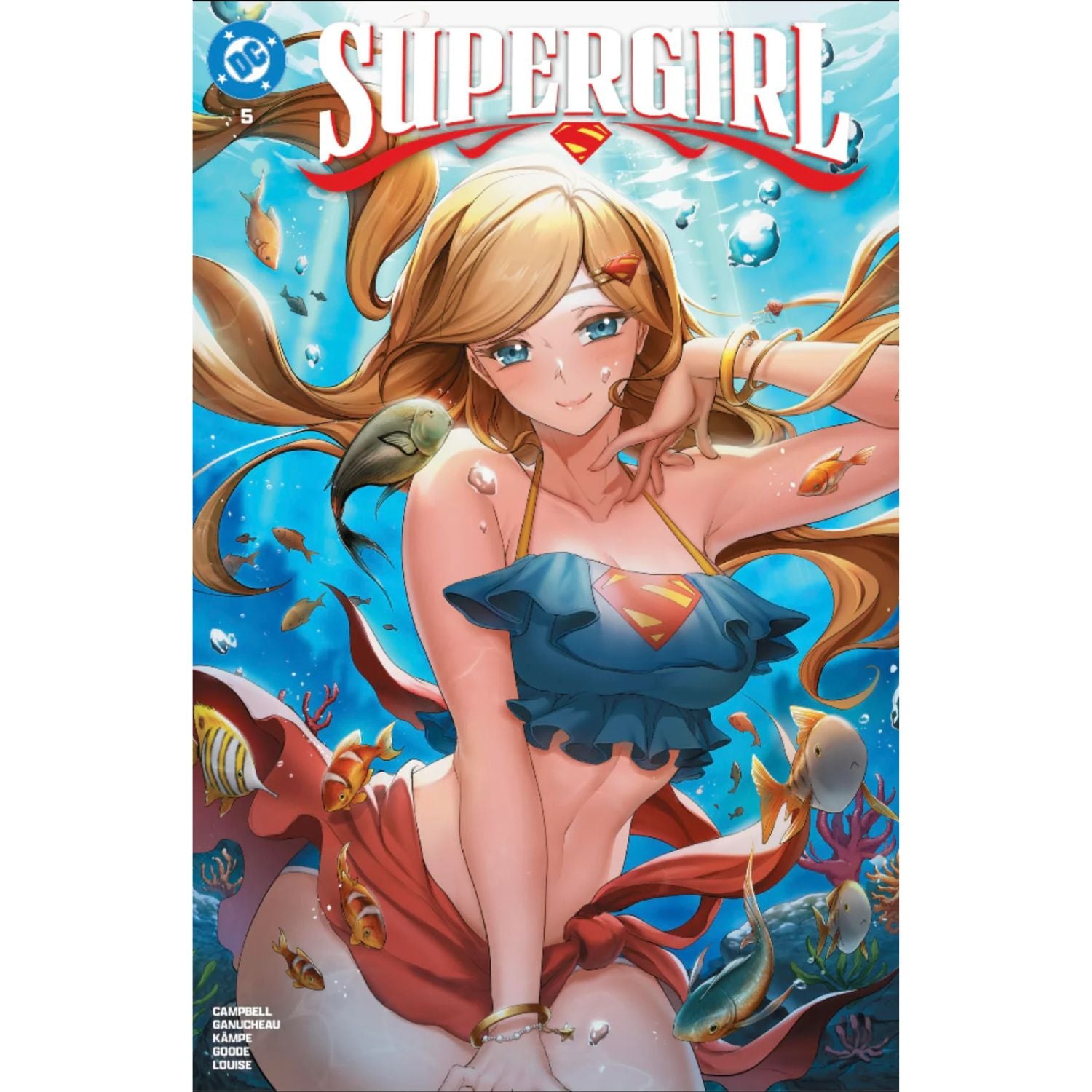 Supergirl: #5 [Rachta Lin LACC Foil Shopville Exclusive] 2025 Comics DC Comics