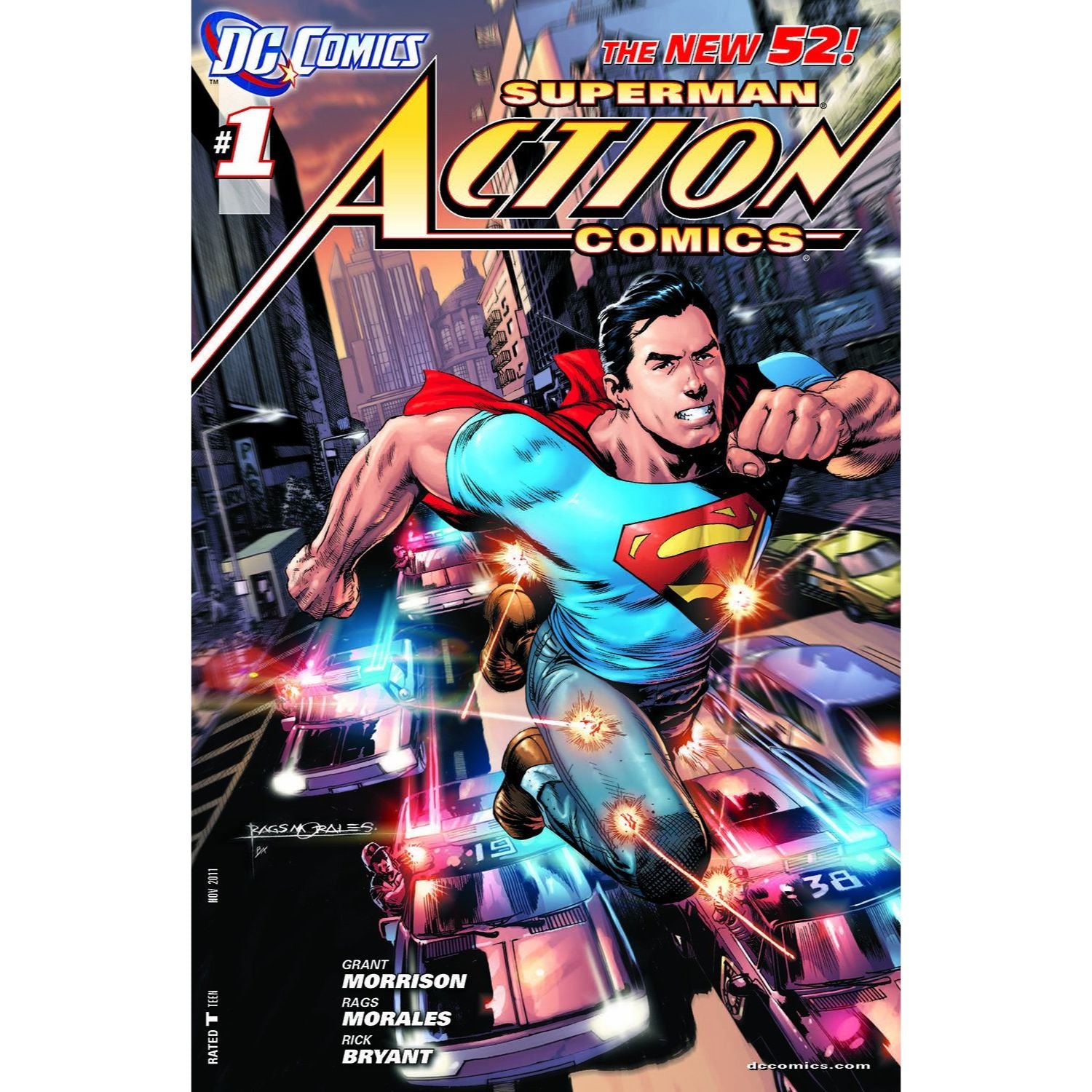 Superman: Action Comics: #1 [Rags Morales CVR A] 2011 Comics DC Comics