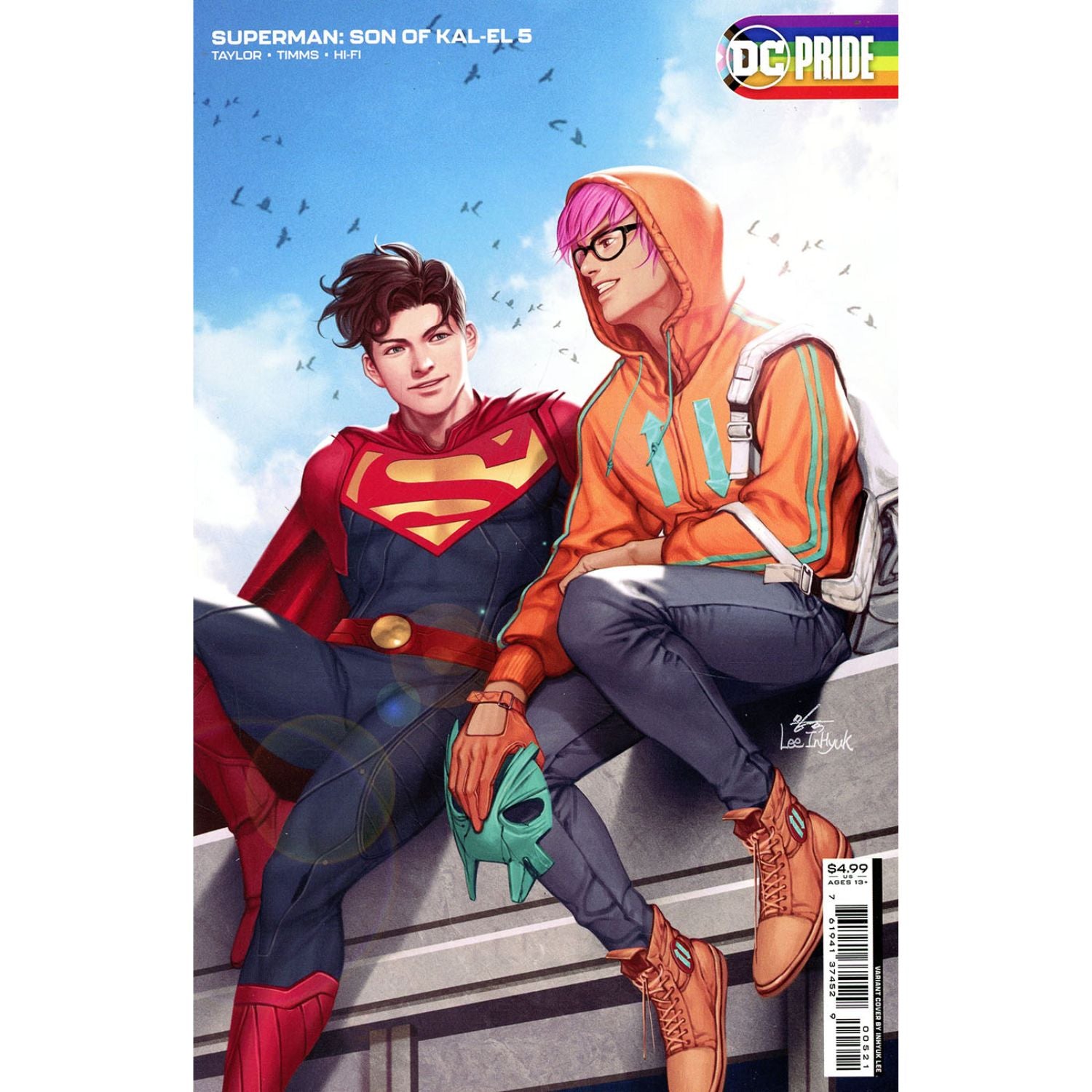 Superman: Son of Kal-El: #5 [Inhyuk Lee CVR Pride 5B] 2021 Comics DC Comics