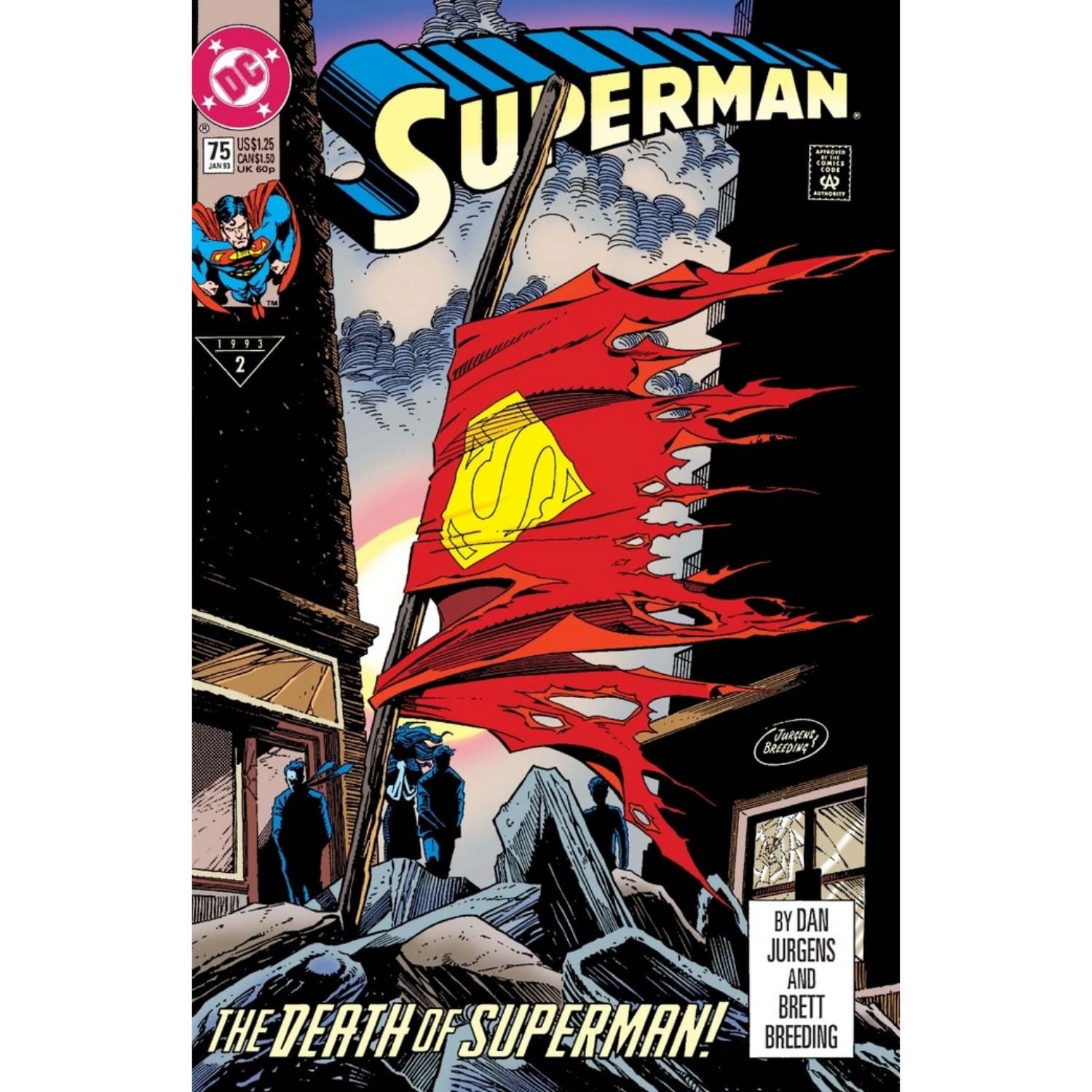 Superman: #75 [Dan Jurgens Foil Facsimile] 2026 Comics DC Comics