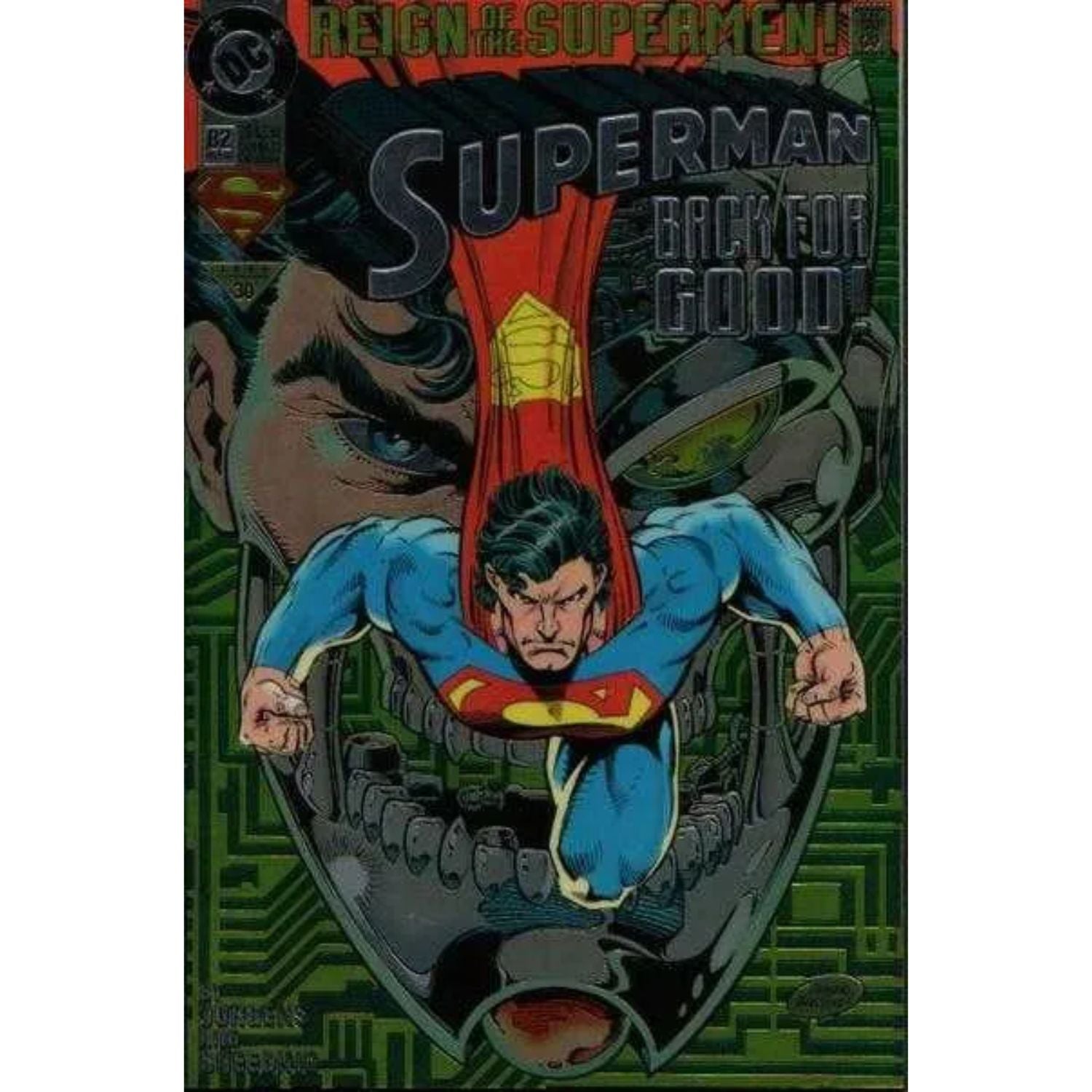 Superman: #82 [Dan Jurgens CVR A] 1987 Comics DC Comics