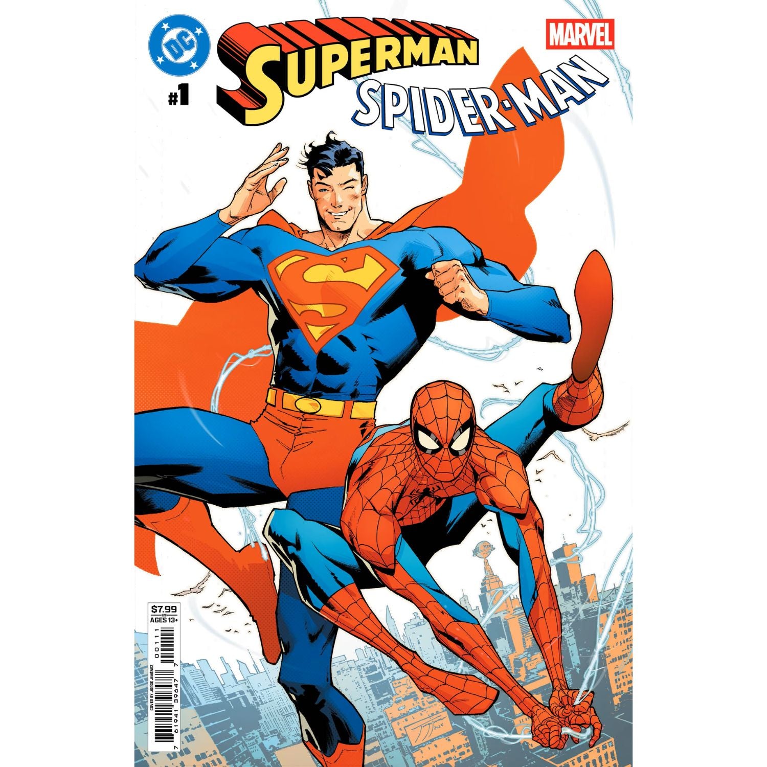 Superman/Spider-Man: #1 [Jorge Jimenez CVR A] 2026 Comics DC Comics