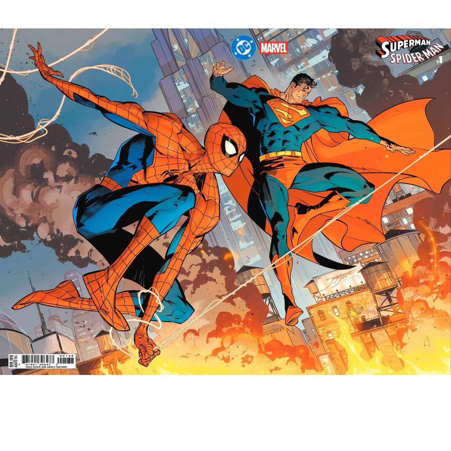 Superman/Spider-Man: #1 [Jorge Jimenez CVR X] 2026 Comics DC Comics