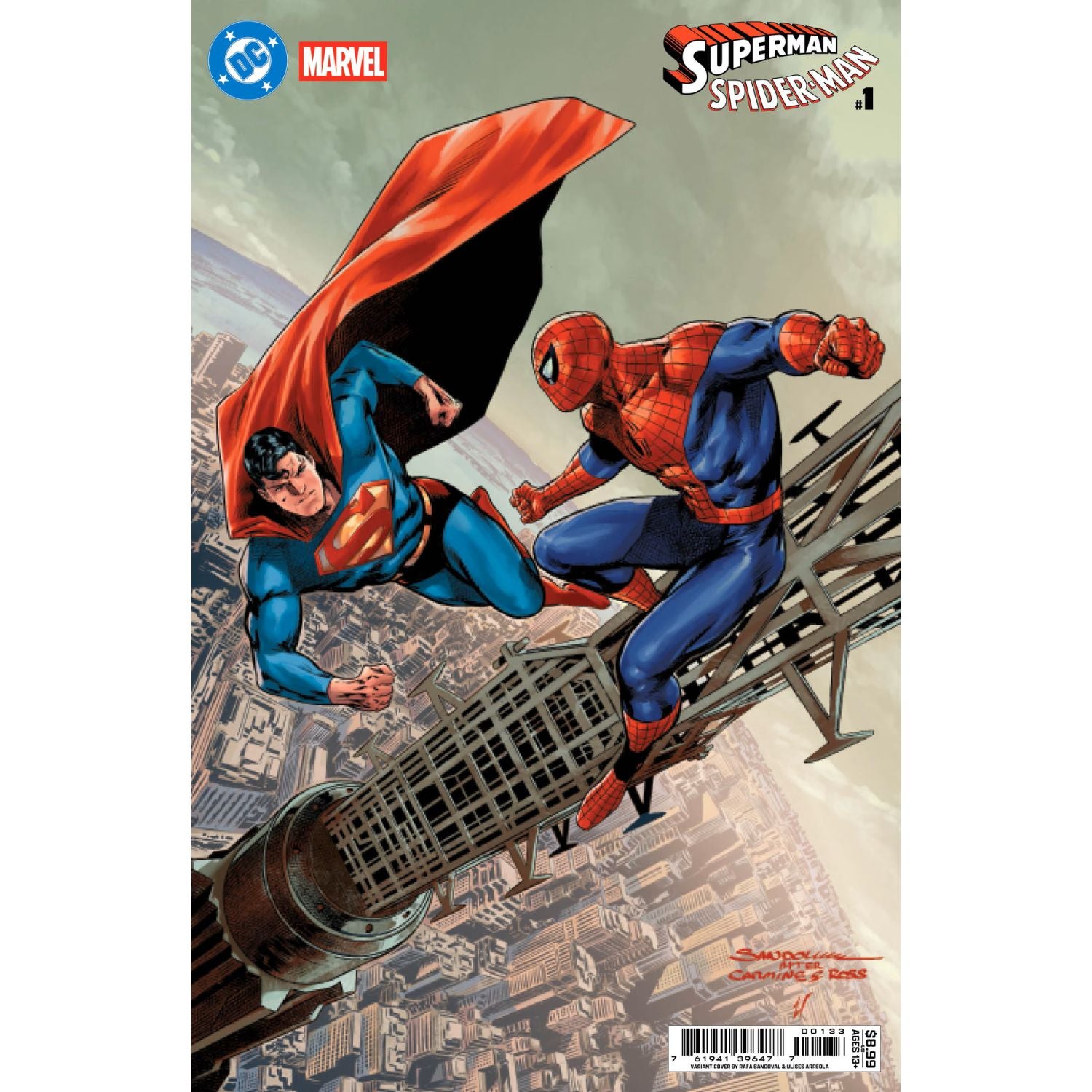 Superman/Spider-Man: #1 [Rafa Sandoval CVR S] 2026 Comics DC Comics