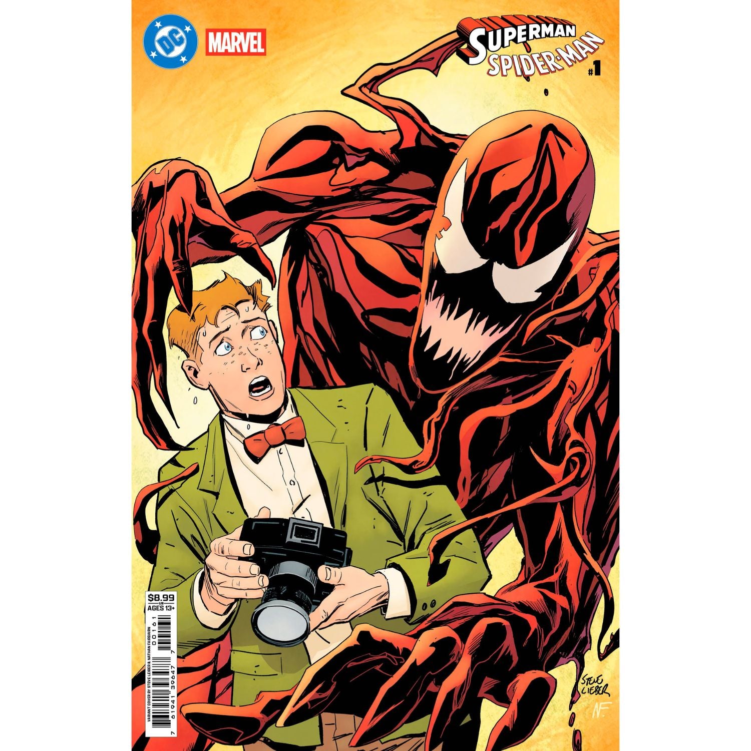 Superman/Spider-Man: #1 [Steve Lieber CVR F] 2026 Comics DC Comics