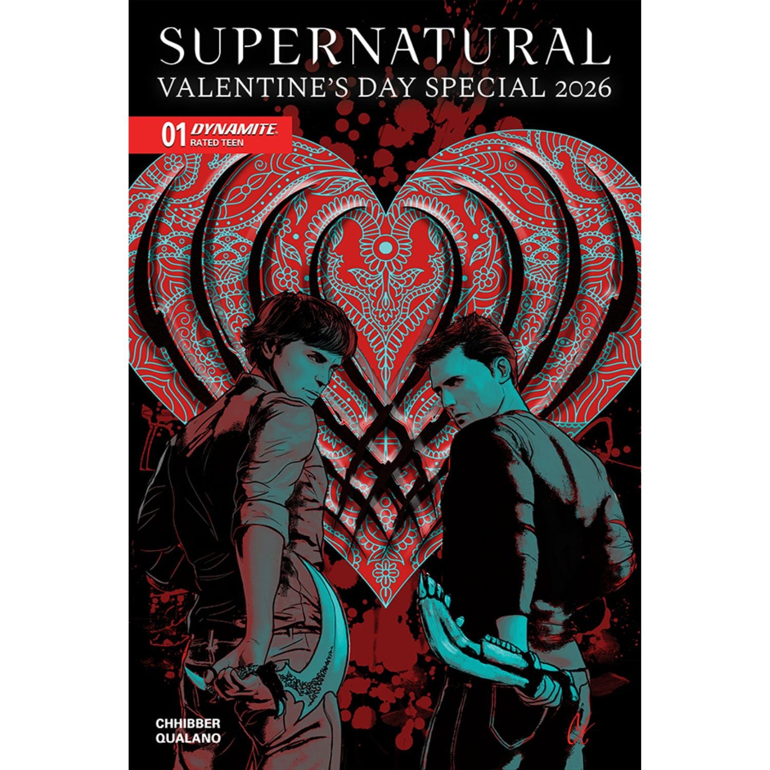 Supernatural Valentines Day Special 2026: #1 [Cat Staggs CVR A] 2026 Comics Dynamite Entertainment