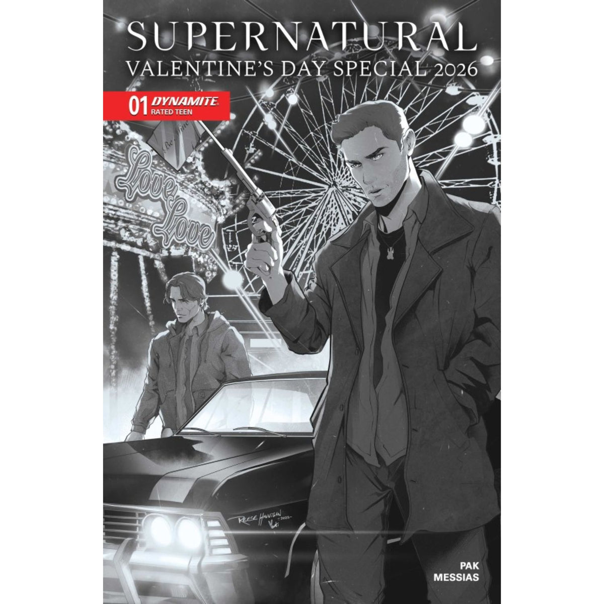 Supernatural Valentines Day Special 2026: #1 [Reese Hannigan CVR F - 1:10] 2026 Comics Dynamite Entertainment