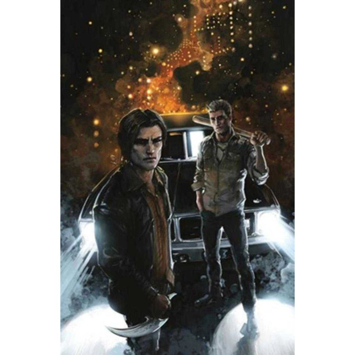 Supernatural: #2 [Clayton Crain Virgin CVR I - 1:20] 2025 Comics Dynamite Entertainment