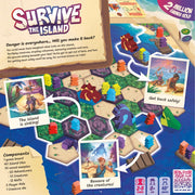 Survive The Island [Board Games, 2-5 Players] Board Game Zygo Matic   