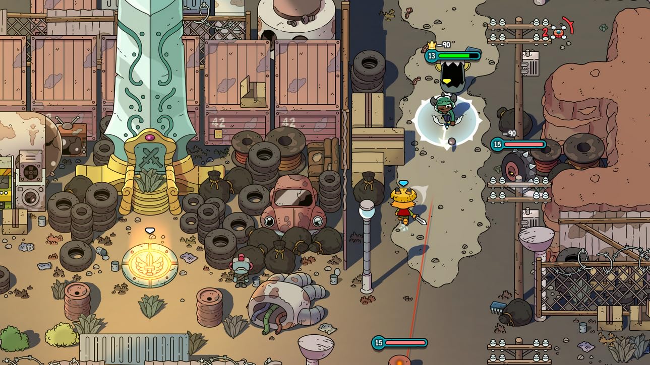 Swords of Ditto: Mormo's Curse - 2025 Edition [Nintendo Switch] Nintendo Switch Video Game Devolver Digital