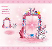 Pokemon TCG: Pokemon Center Eeveelution Prismatic Evolutions Acrylic Stand Set - Complete Set of 9 Card Game Accessories Pokemon