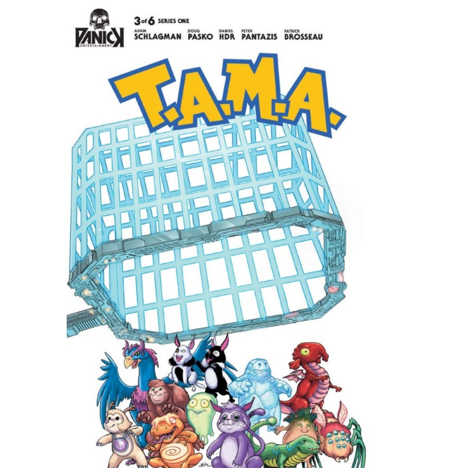T.A.M.A.: #3 [Daniel HDR CVR B] 2025 Comics Panick Entertainment